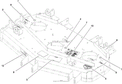 DECK DECAL ASSEMBLY NO. 114-1515