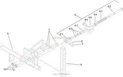 LH MOTION CONTROL ASSEMBLY NO. 109-3912