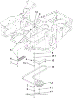 PUMP IDLER AND BELT ASSEMBLY