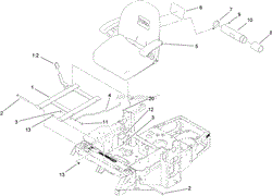 SEAT AND BRACKET ASSEMBLY