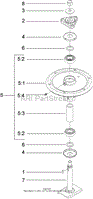 SPINDLE ASSEMBLY NO. 107-8504