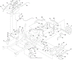 CONTROL CONSOLE AND GUARD ASSEMBLY