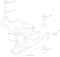 IDLER ARM ASSEMBLY NO. 126-0976