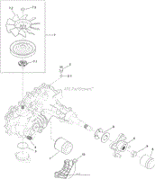 LH TRANSAXLE ASSEMBLY NO. 126-2883