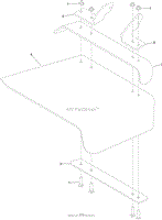 RUBBER DEFLECTOR ASSEMBLY NO. 108-2792