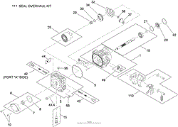 HYDRAULIC PUMP ASSEMBLY NO. 119-0177