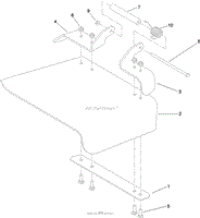 DEFLECTOR ASSEMBLY NO. 114-1910