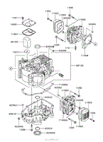 CYLINDER / CRANKCASE ASSEMBLY KAWASAKI FH580V AS30