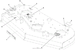 DECK ASSEMBLY NO. 117-3634