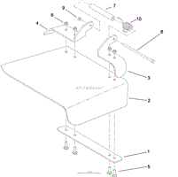 DEFLECTOR ASSEMBLY NO. 114-1910