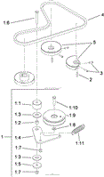 HYDRAULIC BELT DRIVE ASSEMBLY