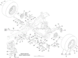 PARKING BRAKE AND WHEEL ASSEMBLY