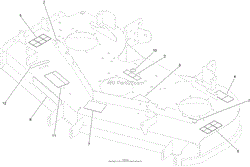 DECK DECAL ASSEMBLY NO. 114-5810