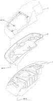 RH CONSOLE ASSEMBLY NO. 115-7402