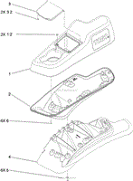 LH CONSOLE ASSEMBLY NO. 115-7403