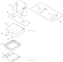 SEAT ASSEMBLY NO. 125-3107