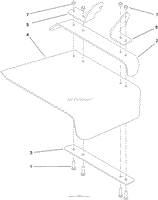 RUBBER DEFLECTOR ASSEMBLY NO. 108-2792