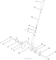 BRAKE HANDLE ASSEMBLY NO. 116-1878