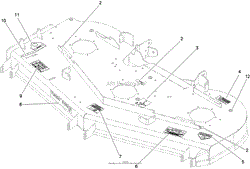 DECK DECAL ASSEMBLY NO. 112-4195