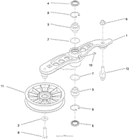 PUMP ILDER ASSEMBLY NO. 116-1255