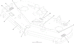 DECK DECAL ASSEMBLY NO. 112-4195