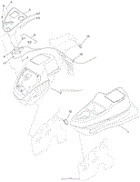 FENDER, CONSOLE AND CONTROL ASSEMBLY