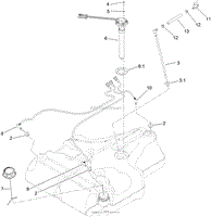 FUEL TANK ASSEMBLY NO. 116-3979