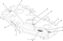 DECK DECAL ASSEMBLY NO. 114-5815