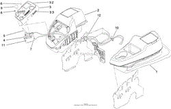 FENDER, CONSOLE AND CONTROL ASSEMBLY