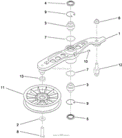 PUMP ILDER ASSEMBLY NO. 116-1185