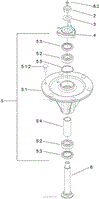 SPINDLE ASSEMBLY NO. 119-8560