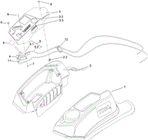 FENDER, CONSOLE AND CONTROL ASSEMBLY