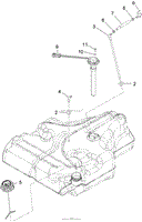 FUEL TANK ASSEMBLY NO. 116-3978