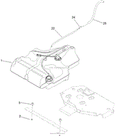 FUEL TANK MOUNTING ASSEMBLY