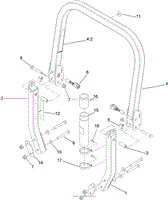 ROLL-OVER PROTECTION SYSTEM ASSEMBLY NO. 116-0232