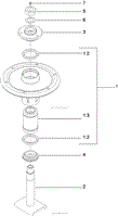 SPINDLE ASSEMBLY NO. 117-3840