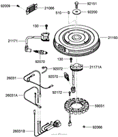 ELECTRIC EQUIPMENT ASSEMBLY KAWASAKI FX921V-AS04