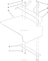 RUBBER DEFLECTOR ASSEMBLY NO. 108-2792