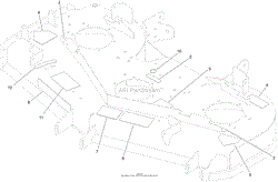 DECK DECAL ASSEMBLY NO. 114-5810