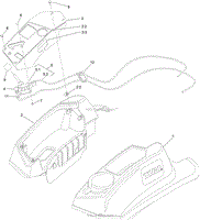 FENDER, CONSOLE AND CONTROL ASSEMBLY