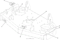 DECK DECAL ASSEMBLY NO.114-0518