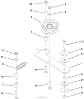 IDLER ASSEMBLY NO. 112-3787