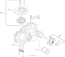 LH TRANSMISSION ASSEMBLY NO. 109-5847