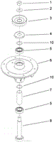 SPINDLE ASSEMBLY NO. 110-9963