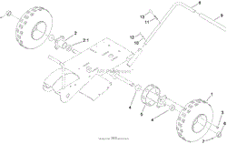 BRAKE AND WHEEL ASSEMBLY