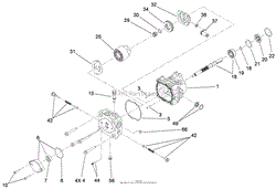 HYDRAULIC PUMP ASSEMBLY NO. 117-6409