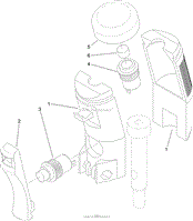 TWO-BUTTON HANDLE GRIP ASSEMBLY NO. 119-4587