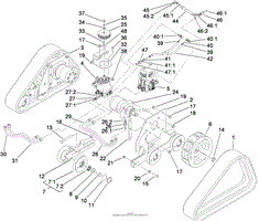 TRACK AND DRIVE ASSEMBLY