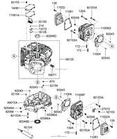 CYLINDER AND CRANKCASE ASSEMBLY