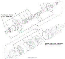 HYDRAULIC MOTOR ASSEMBLY NO. 104-8470